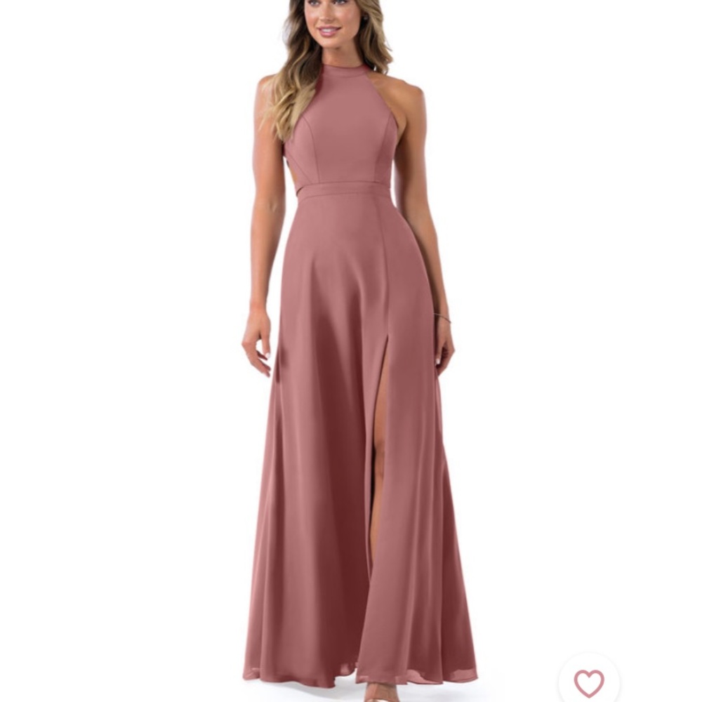 Azazie Desert Rose Clarice Dress Mauve Formal Dress
